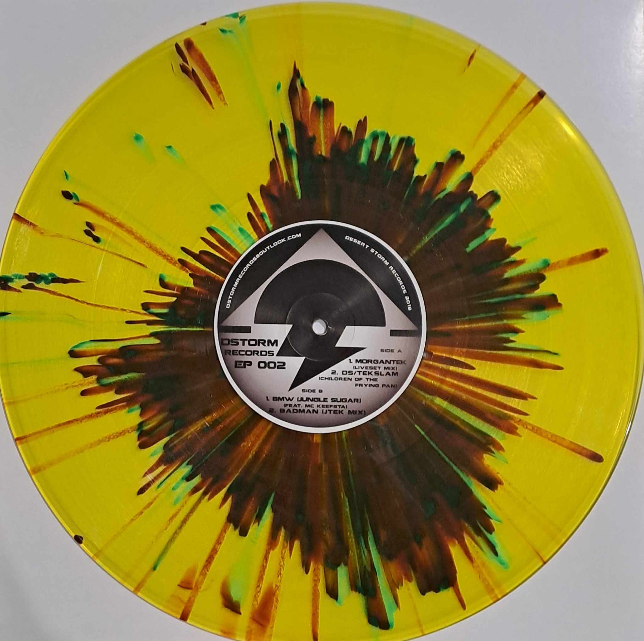 Desert Storm EP 002 (Jaune éclaboussé) - vinyle break